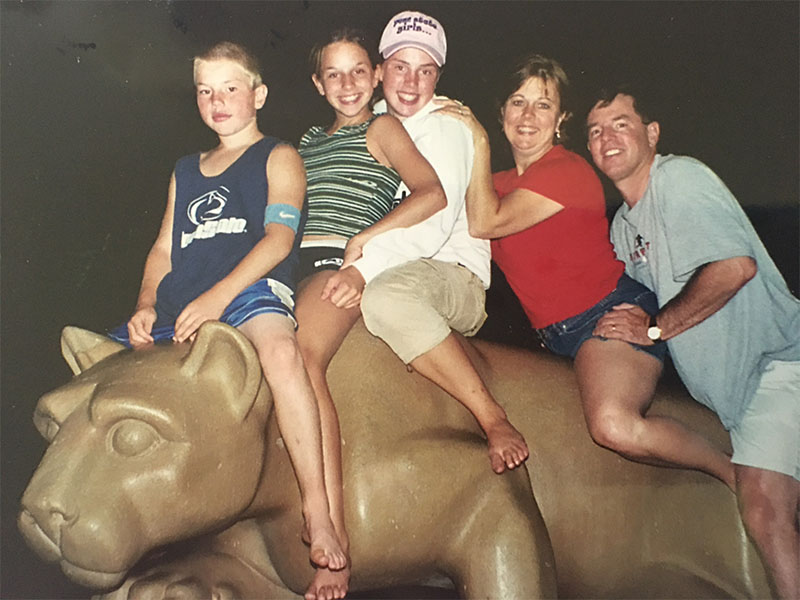 Diane with family