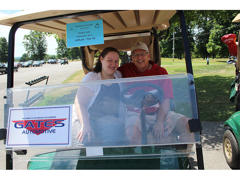 John at Golf Tournament