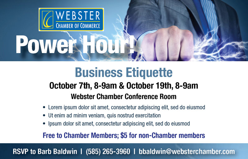 Webster Chamber Digital Ad